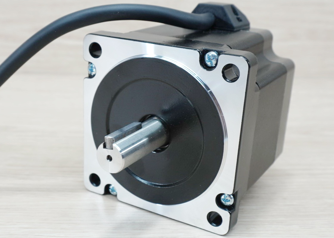 OUKEDA - Stepper Motor (Nema34) แรงบิด 4.6N.m 5A Shaft 14mm (OK86STH80-5004A)