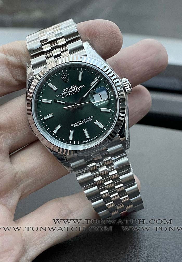 ROLEX DATEJUST 36 Mint Green (VSF)