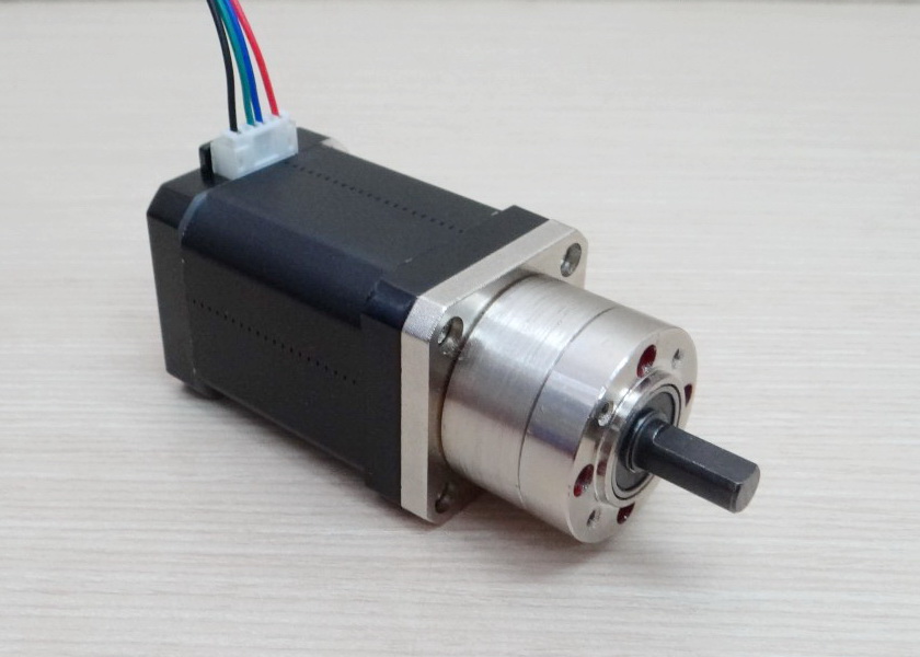 HANPOSE-Planetary Gearbox Ratio 5.18:1 Nema17 Stepper Motor (17HS6401S-PG5.18) - 3.63 N.m