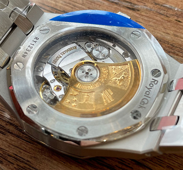 AP Royal Oak 15450 GREY 37mm. ZF