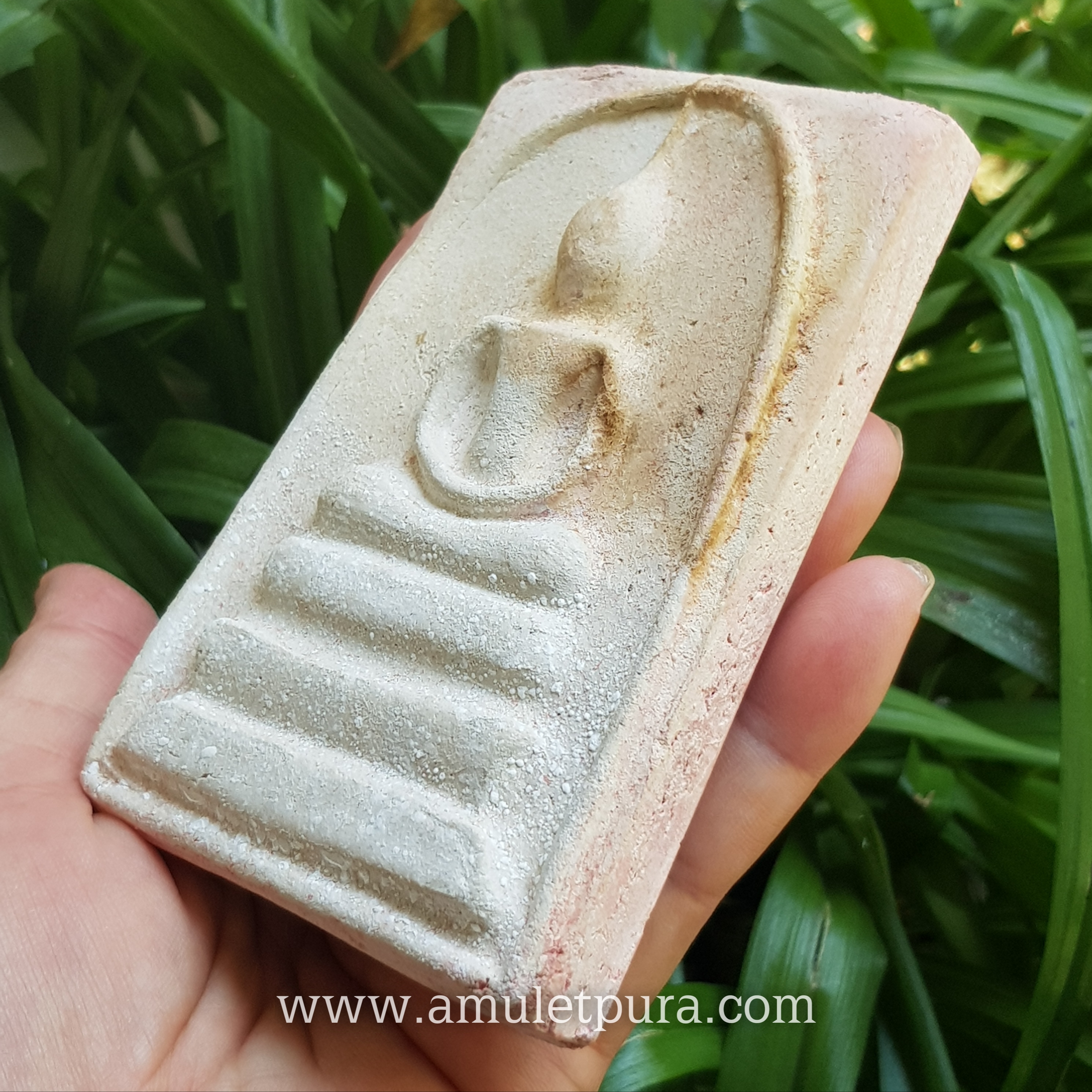 พระสมเด็จวัดระฆัง พิมพ์จัมโบ้ รุ่นแรก ปี39 วัดระฆังโฆสิตาราม กรุงเทพมหานคร(ด้านหลังองค์พระมีปั๊มตรายางวัดรูประฆัง)