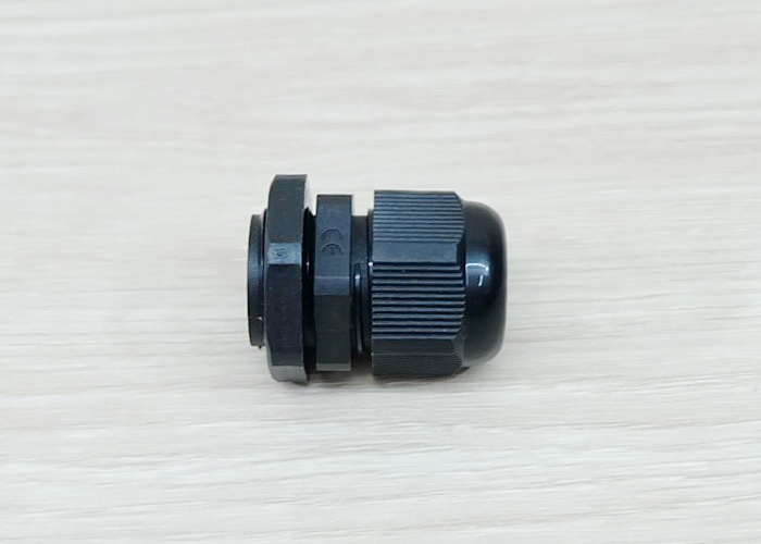 M20 (Black) Water-proof Nylon Plastic Cable Gland Connector (แพ็ค 10 ตัว)