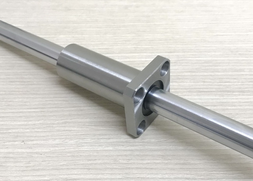 LMK16LUU 16x28x70mm Square Flange Long Linear Ball Bearing 16mm