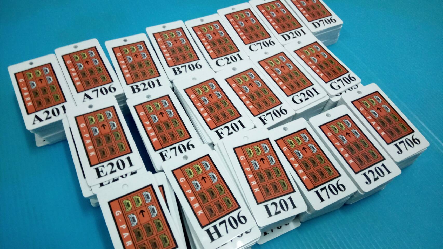 ทำบัตร Card Pvc 5.4 x 2.8 มม. บัตรสมาชิกขนาดเล็ก บัตรที่ใส่พวงกุญแจ