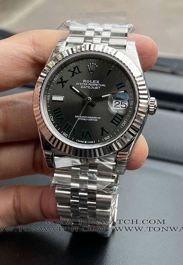 ROLEX DATEJUST Wimbledon 41 MM. VSF