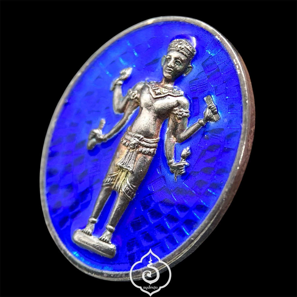 เจ้าพ่อพระกาฬ (เนื้อเงินลงยา) รุ่นยานสวรรค์ ปี47 ศาลเจ้าพ่อพระกาฬ จ.ลพบุรี (หมายเลข 9)