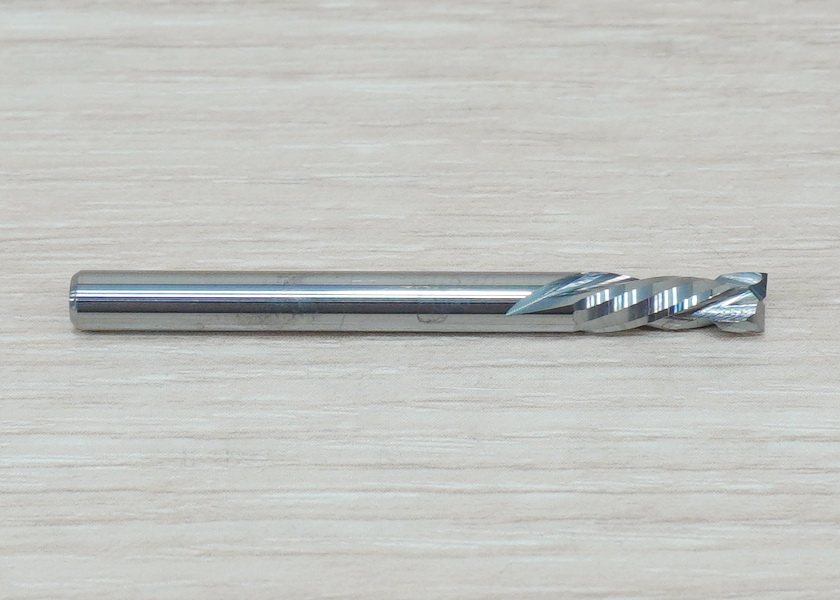 Double-Edged Compound Milling Cutter 4x4x12mm Blade Spiral Carbide เกรด 3A