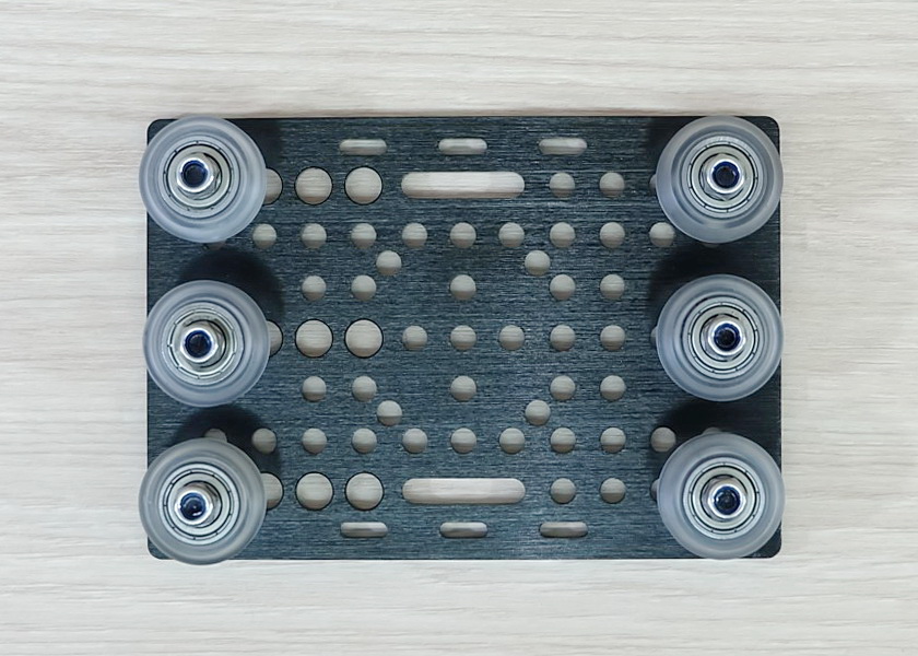 ชุดสำเร็จ V-Slot Gantry Plate 20-80mm T3 x 88 x 127mm + Xtreme Solid v wheel 6 ชุดล้อ