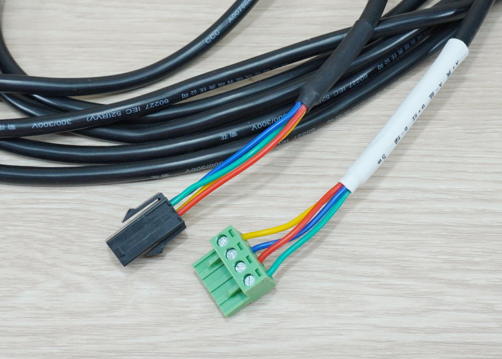 5M Motor Cable RVV + 5M Encoder Cable RVVP for HBS57 & HBS860H Drive
