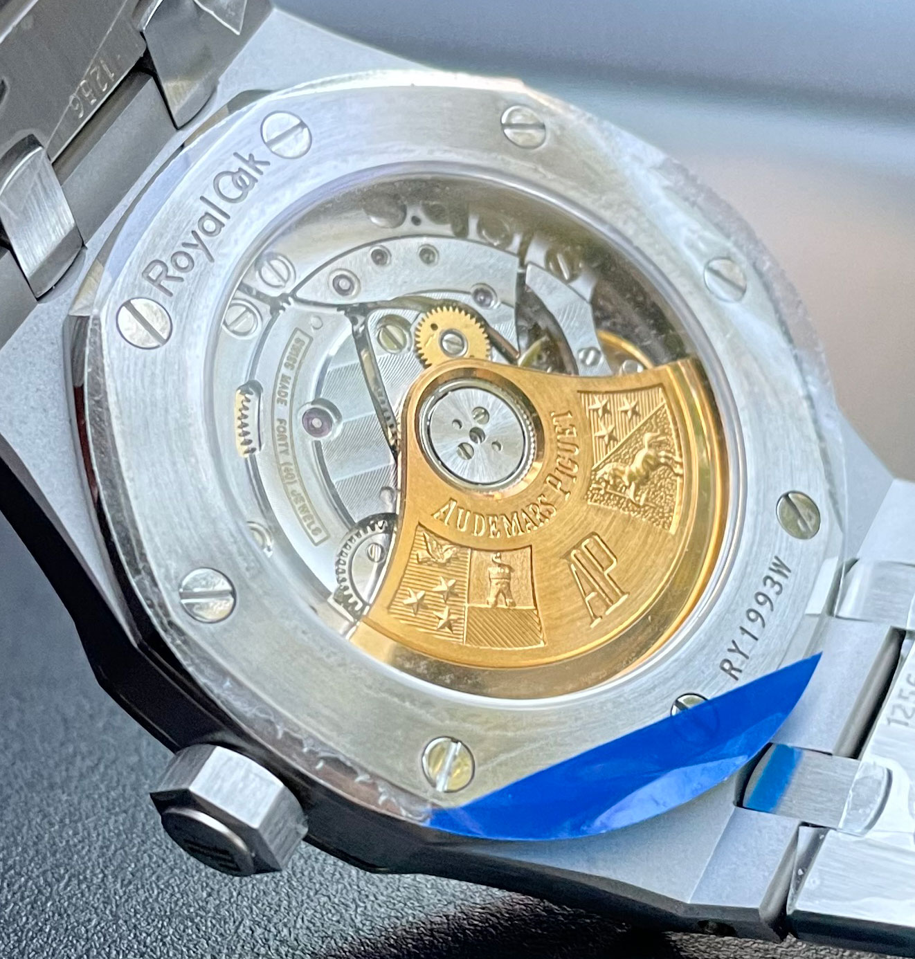 AP Royal Oak 15450 GREY 37mm. ZF