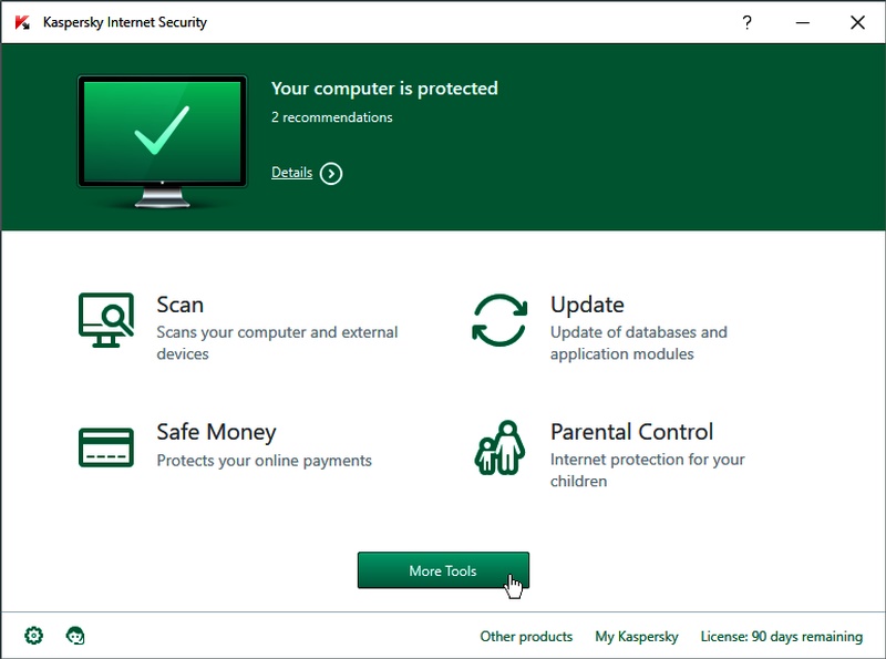 Antivirus Kaspersky Internet Security 2021 1 User 1 year