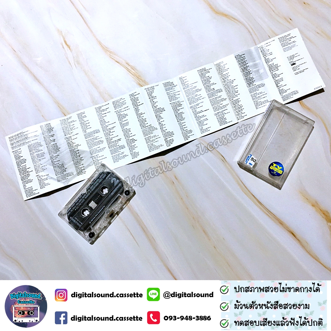 ขายม้วนเทป เทปคาสเซ็ท MARIAH CAREY อัลบั้ม Music Box