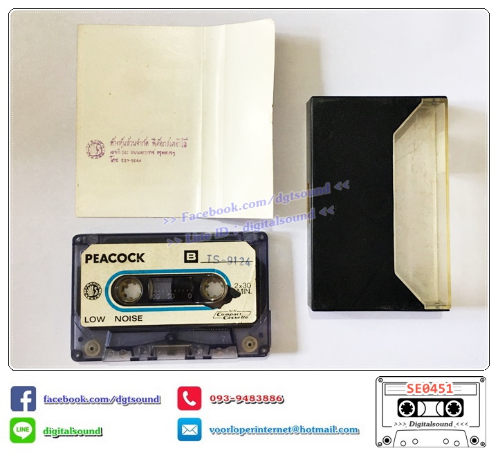 เทปคาสเซ็ท แฮมเมอร์ Hammer อัลบั้ม ปักษ์ใต้บ้านเรา