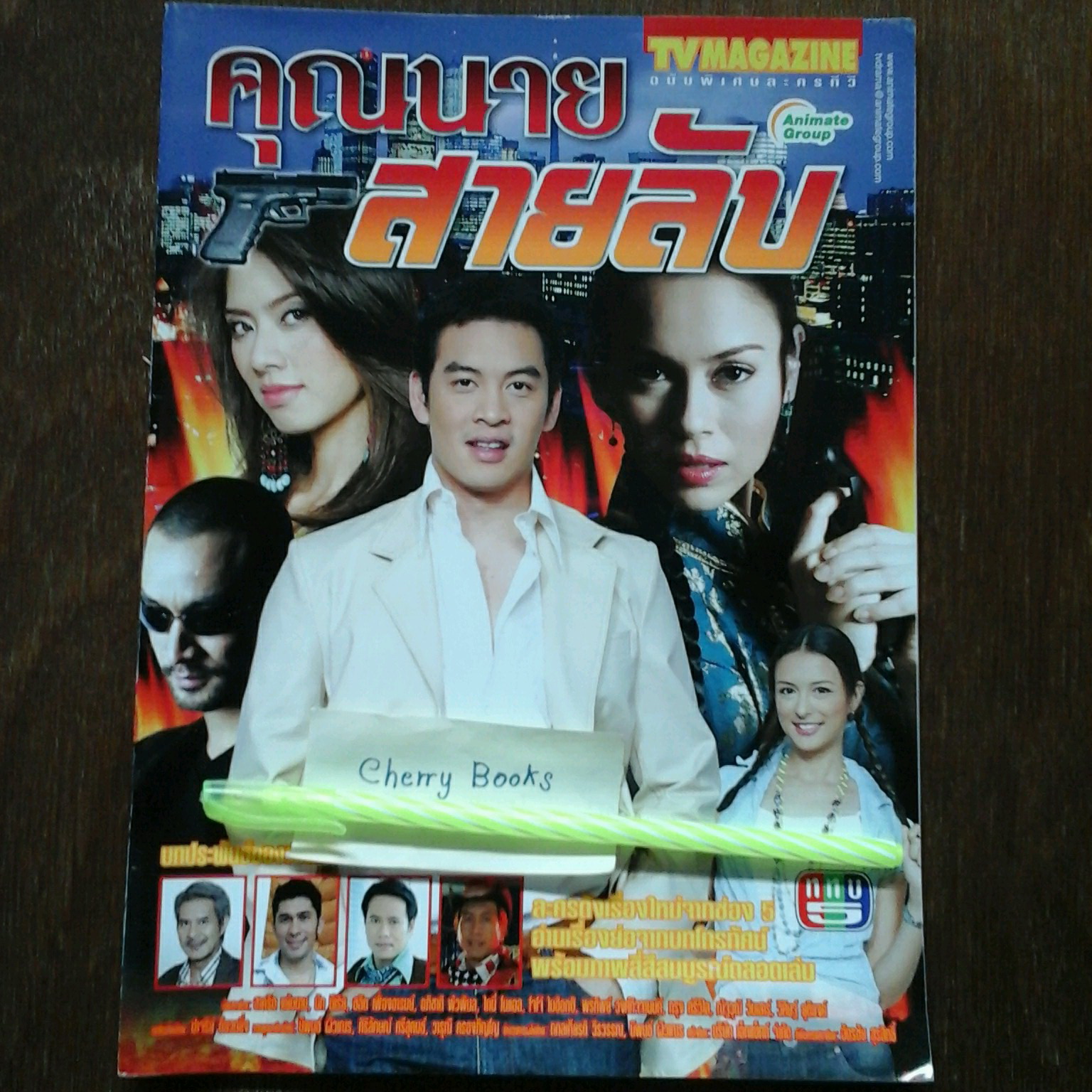 หนังสือเรื่องย่อละคร คุณนายสายลับ