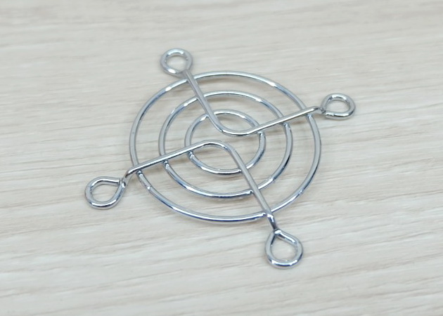 Fan Cover 50mm x 50mm Protective Metal Grille (สีเงิน)