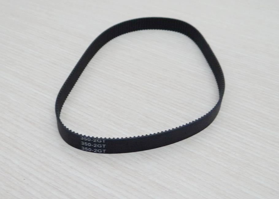 Belt closed loop rubber 350-2GT-10 (Closed-loop length 350mm, GT2 timing belt, width 10mm)