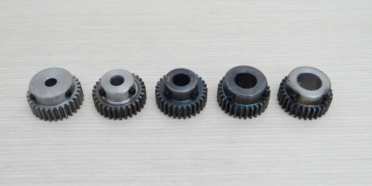 Spur Gear Pinion 1.0 Mod 30Teeth Bore 12.7mm (straight teeth - เฟืองตรง)