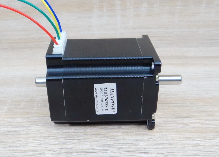 HANPOSE-Dual shaft 8mm (NEMA23) Stepper Motor 1.89N.cm 2.8A (23HS7628S-SZ)