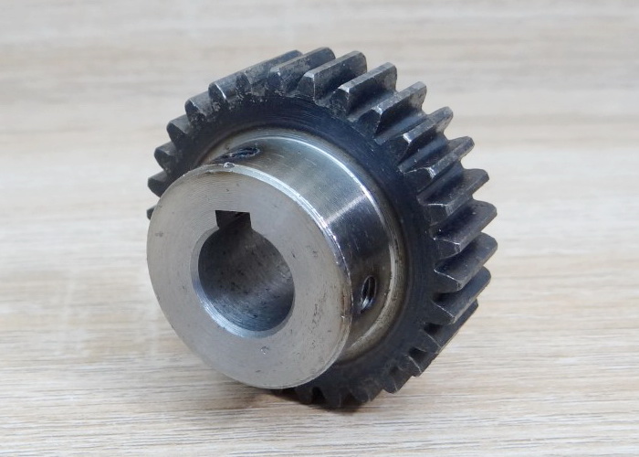 Spur Gear Pinion 1.5 Mod 30Teeth Bore 14mm - Hole & keyway (straight teeth - เฟืองตรง)