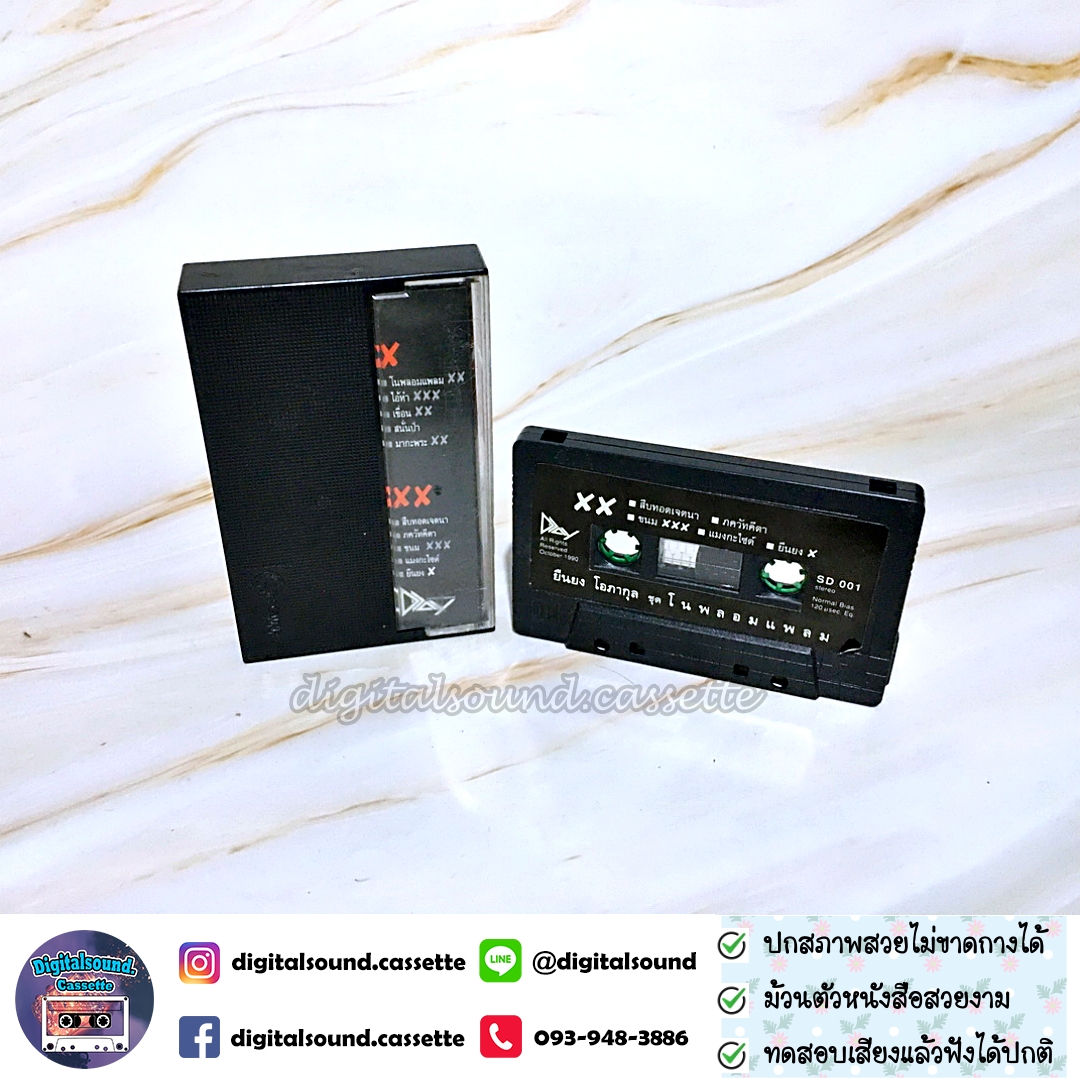เทปคาสเซ็ท แอ๊ด คาราบาว ยืนยง โอภากุล อัลบั้ม โนพลอมแพลม