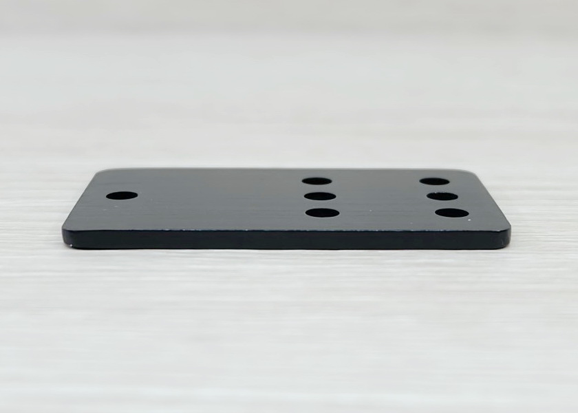 Idler Pulley Plate (Black)