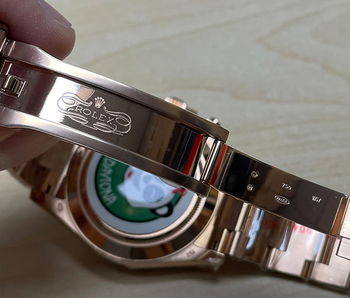 ROLEX DAYTONA FULL ROSEGOLD 116505 BT