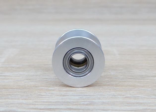 Pulley Wheel แบบ 20 ฟัน 2GT width 10mm belt ไม่มีฟัน (ใส่แกน 6mm)