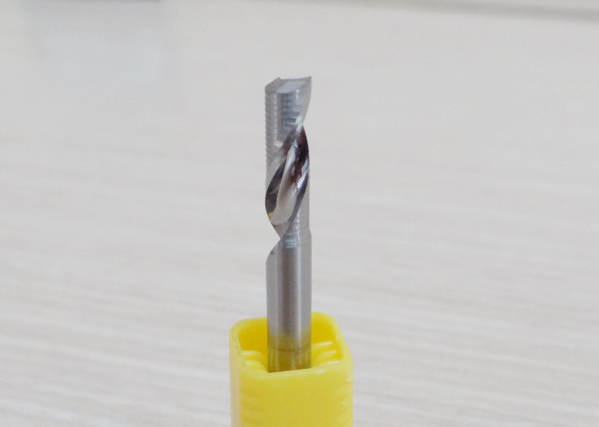 Single Flute Aluminium Cutting Bit 4x4x12 (SHKxCEDxCEL)