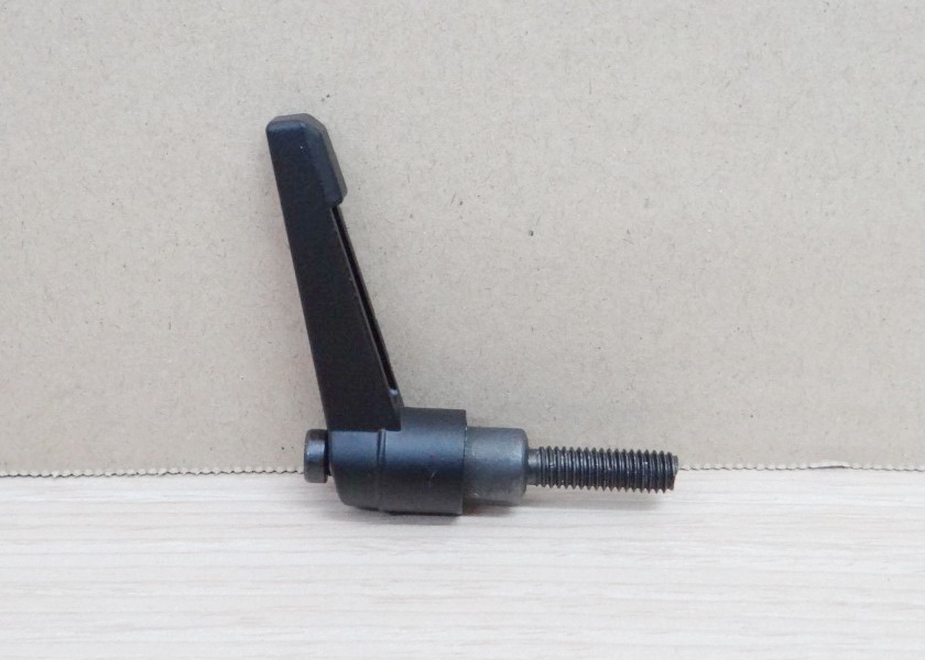 M5 x 20mm Metal Knob Adjustable Handle Lever Grip Black