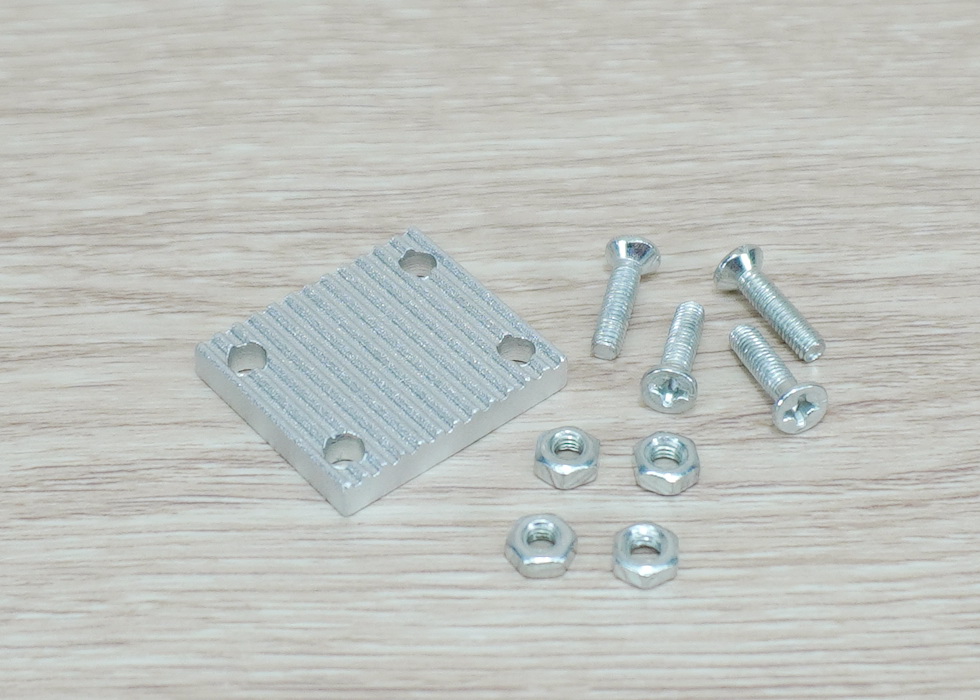 Timing Belt Fixing Plate for 2GT Width 10mm (26x24mm)