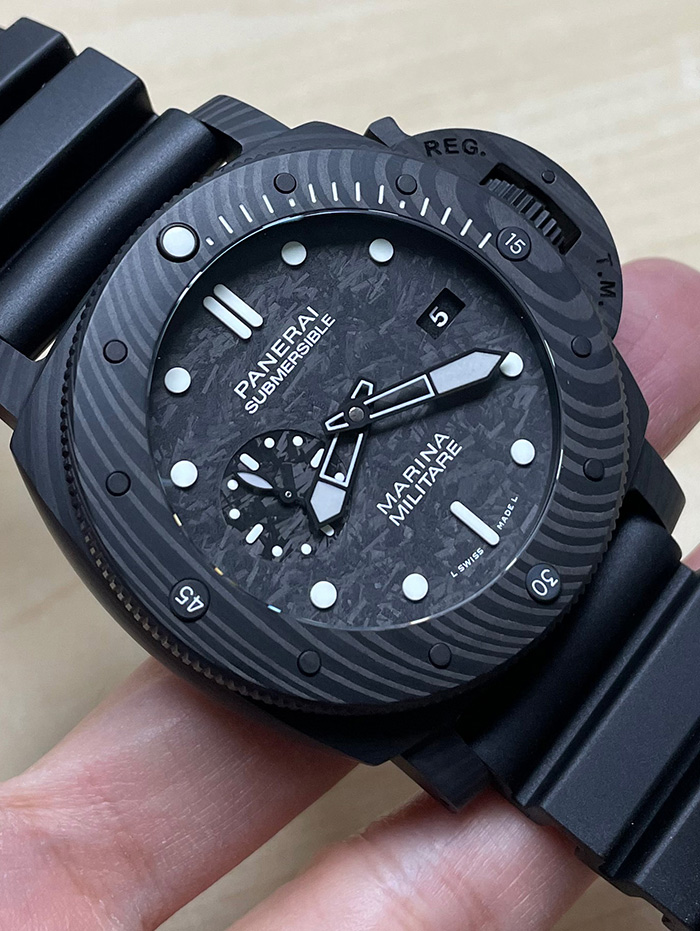 Pam979 VSF PANERAI SUBMERSIBLE CARBOTECH