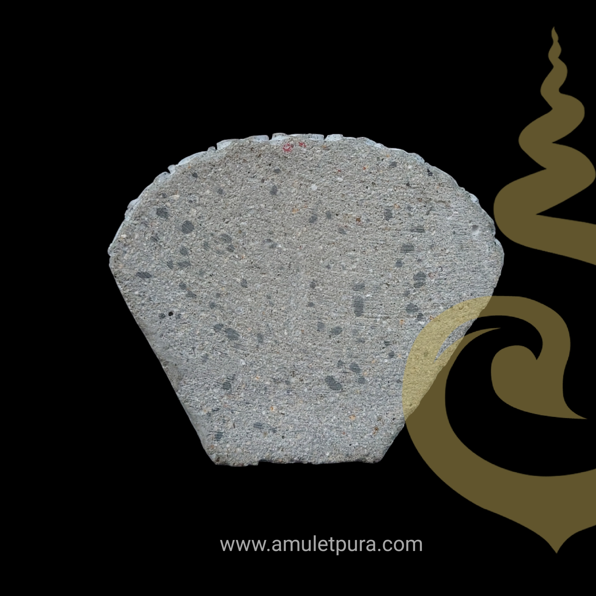 พระอุปคุต ขนาดบูชา หน้าตัก 2 นิ้ว เนื้อปูนผสมผง ปี52 หลวงพ่อชำนาญ วัดบางกุฎีทอง จ.ปทุมธานี