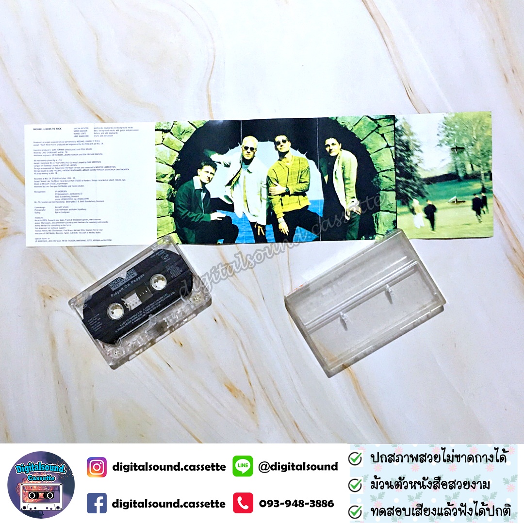 เทปคาสเซ็ท michael learns to rock อัลบั้ม played on pepper