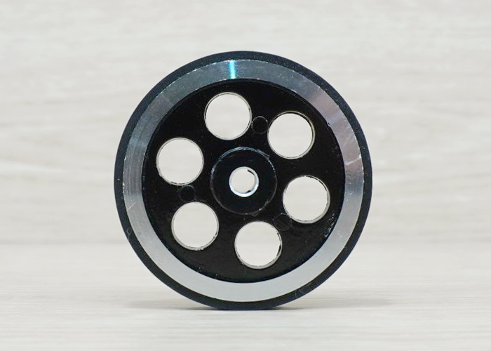 Aluminum Alloy Meter Wheel Circumference 200mm Holes 6mm