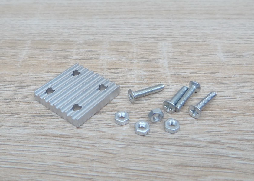 Timing Belt Fixing Plate for HTD-3M Width 10mm (25x21mm)