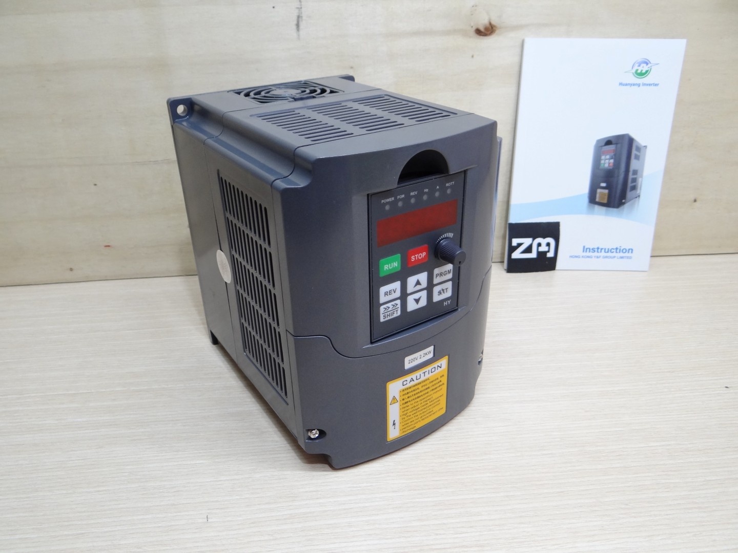 VFD Spindle Inverter 220V 2.2kw (HY02D223B)