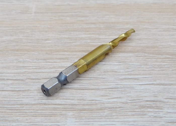 M4 x 0.7 Hex Shank Titanium Coated Thread Tap HSS6542