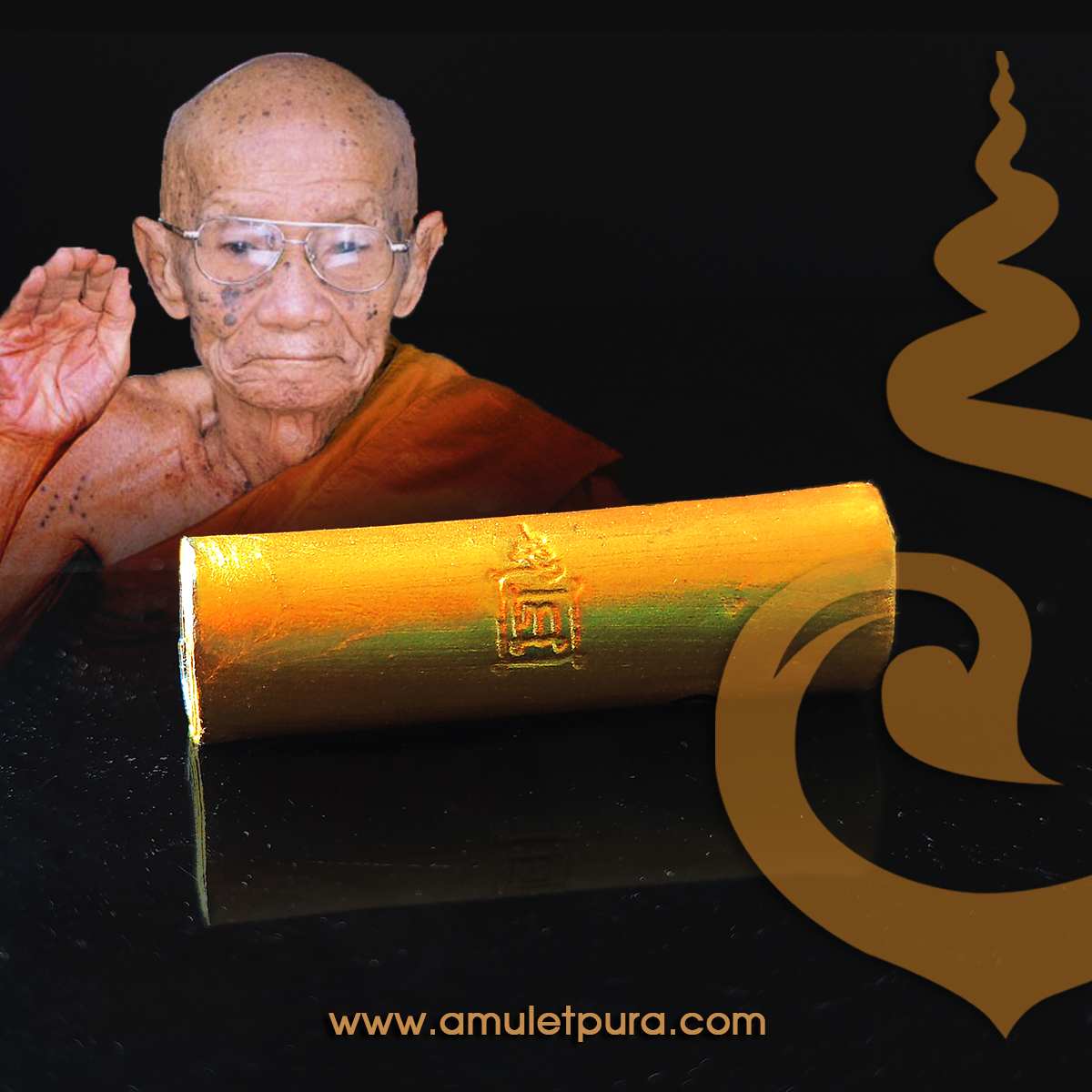 ตะกรุดพรายช้างผสมโขลง ไตรมาสปี50 หลวงปู่ขุ้ย วัดซับตะเคียน จ.เพชรบูรณ์(มีโค้ด)