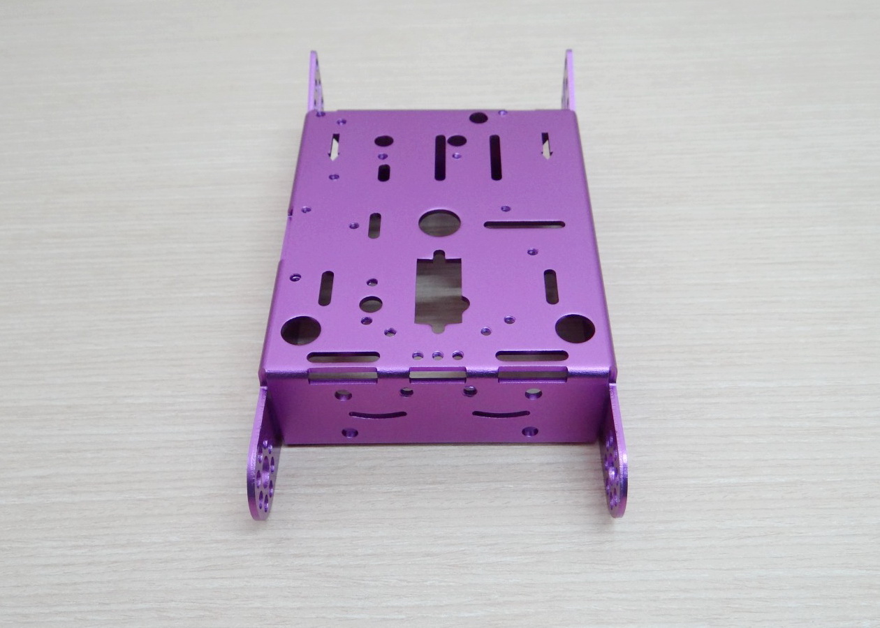 Aluminum Robot Chasis DIY (Purple)