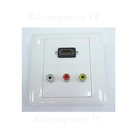 OutLet BOX HDMI 1 Port RCA 3 port