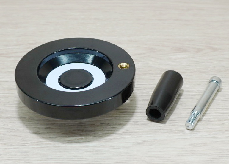 100mm Bakelite-Solid Handwheel with Coupling Bore 10mm