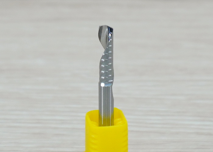 Wood/Acrylic - 4x4x15mm Single Flute Bit Carbide End Mill (SHKxCEDxCEL) เกรด 3A