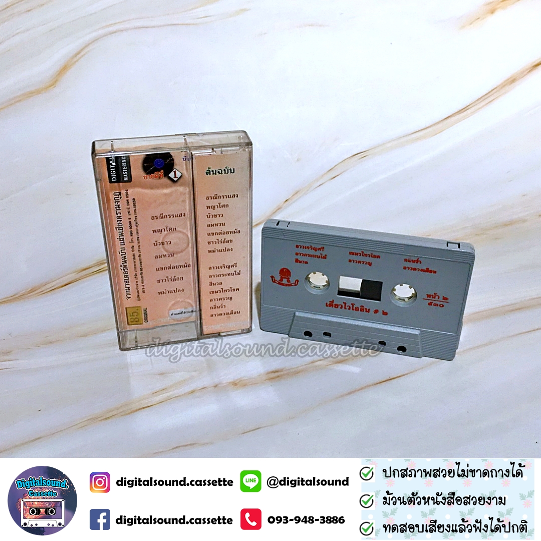 เทปคาสเซ็ท เดี่ยวไวโอลิน อัลบั้ม ธรณีกรรแสง