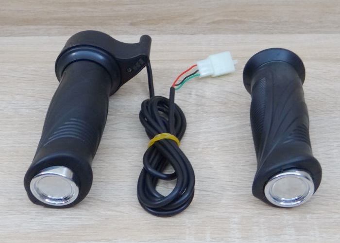 3 Wire Twist Throttle Hand Grip (Left & Right) 24V-48V For Electirc Scooter Bike