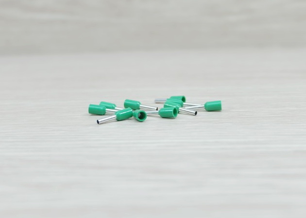 E1008 (Green) Terminal เหมาะกับสาย 18AWG (แพ็ค100ชิ้น)