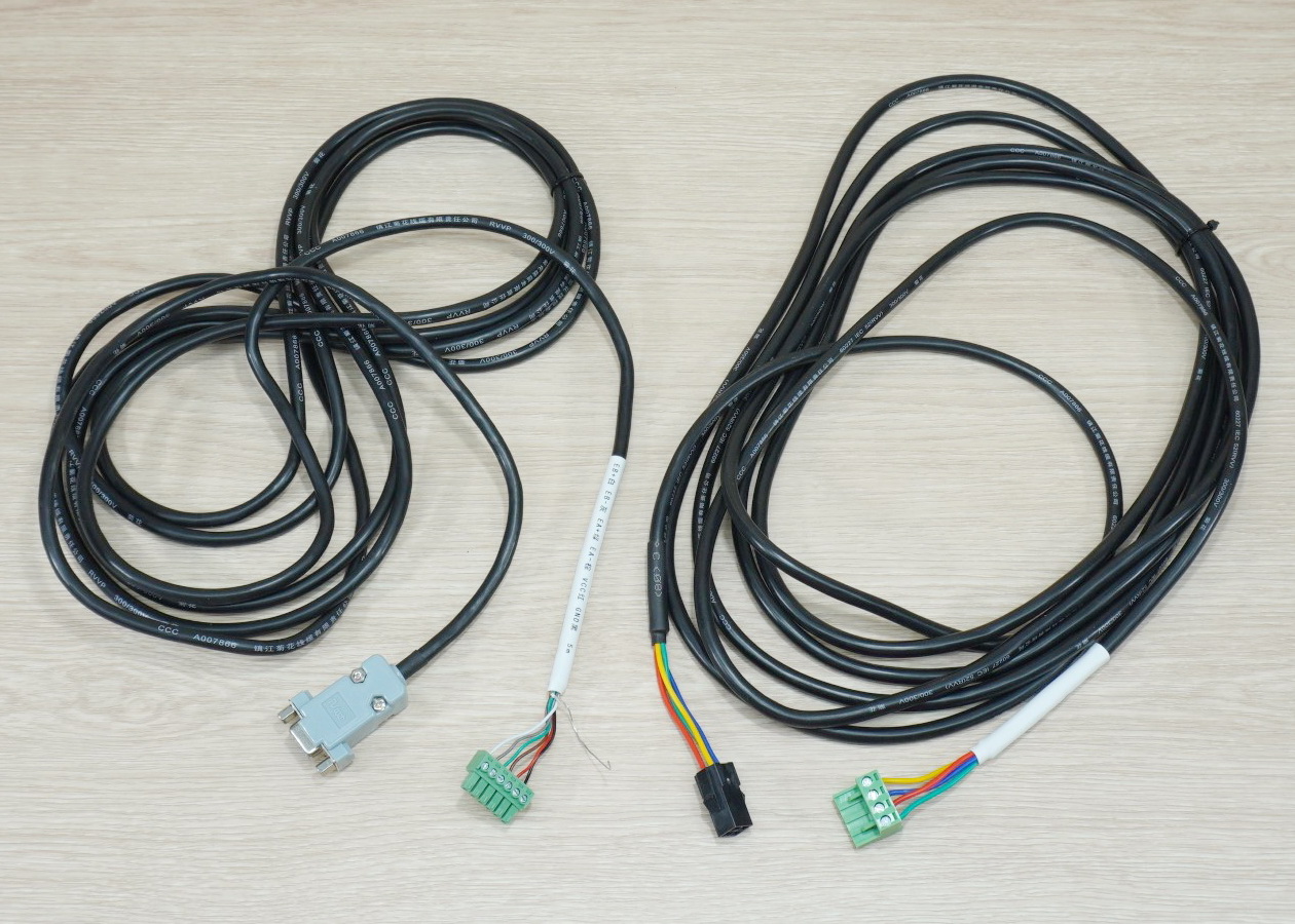 5M Motor Cable RVV + 5M Encoder Cable RVVP for HBS57 & HBS860H Drive