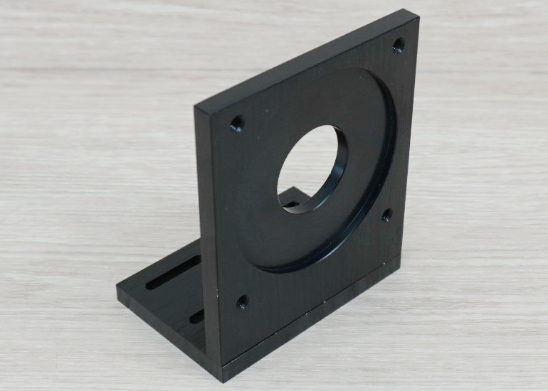 Nema34 L Bracket Stepper Motor (Aluminium 8mm)