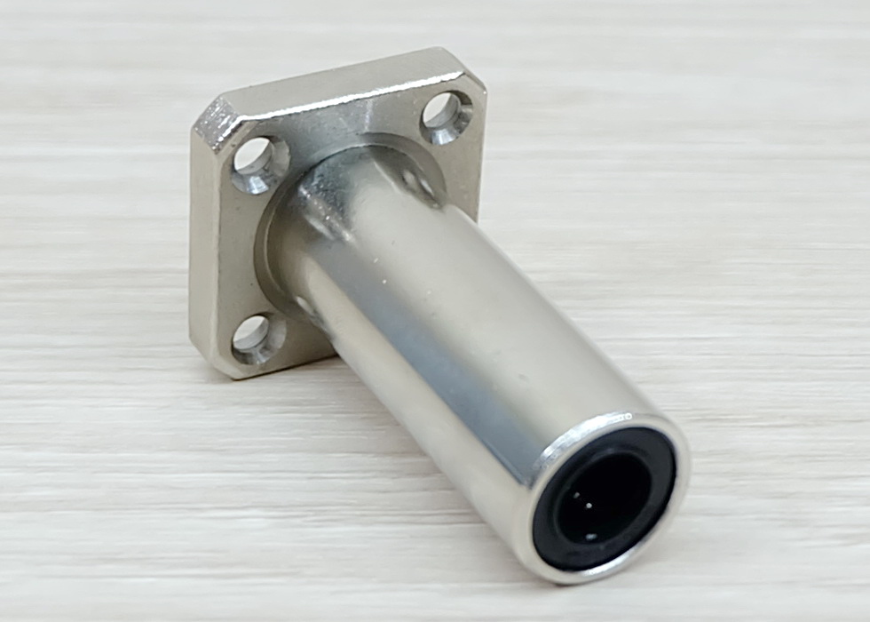 LMK8LUU 8x15x45mm Square Flange Long Linear Ball Bearing 8mm