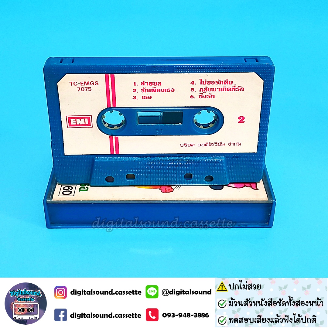 ⚠️ปกไม่สวย เทปคาสเซ็ท พิงค์แพนเตอร์ Pink Panther อัลบั้ม รักฉันนั้นเพื่อเธอ