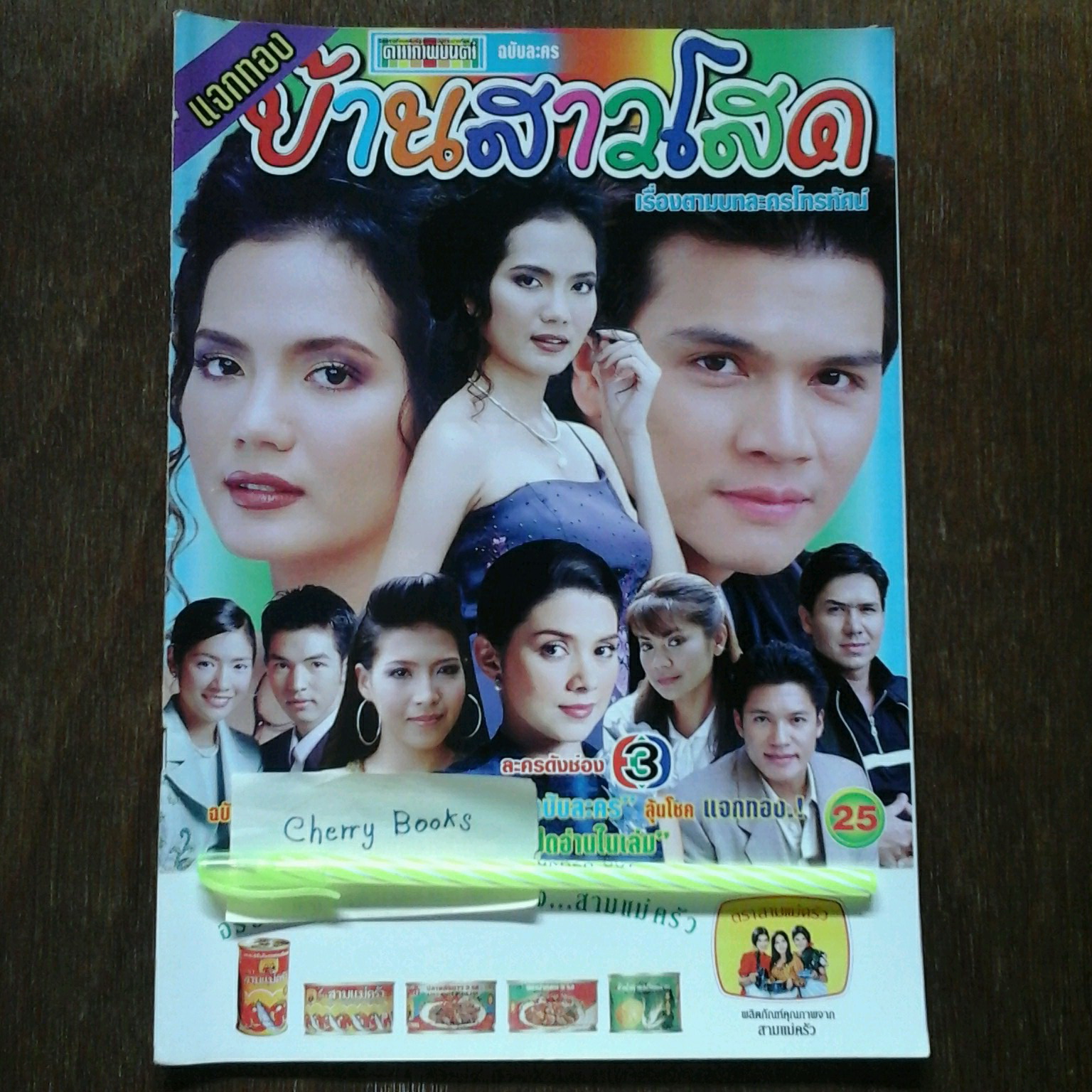 หนังสือเรื่องย่อละคร บ้านสาวโสด